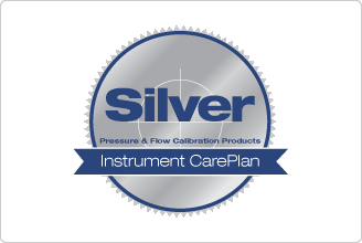 Silver CarePlans für Druck- und Durchflusskalibrierprodukte