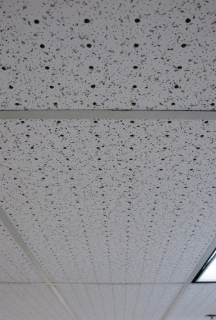 Figure 6: Drilled ceiling tiles